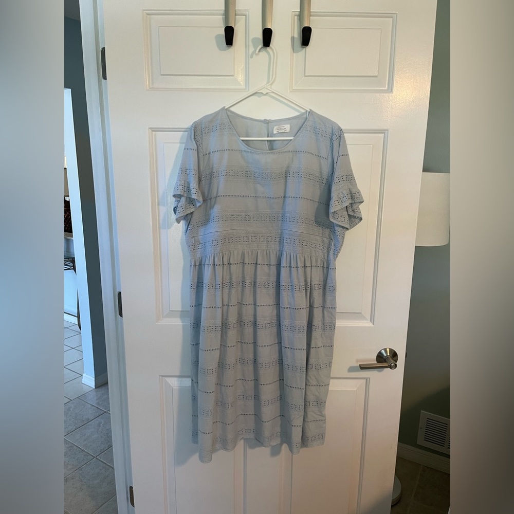 Eyelet Seraphine Maternity and Breastfeeding Dress